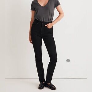 Madewell High Waisted Stovepipe Jeans - 28 Tall